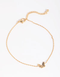 Gold Butterfly Bracelet - link has visual effect only