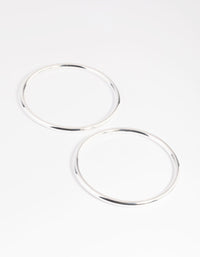 Silver Plated Bangle Set - link has visual effect only