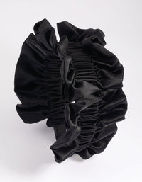 Black Ruffle Headband - link has visual effect only