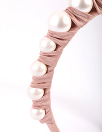 Blush Pearl Headband - link has visual effect only