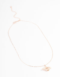 Rose Gold Diamante Bee Necklace - link has visual effect only