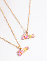 Kids Bright Sisters Necklace Pack - link has visual effect only