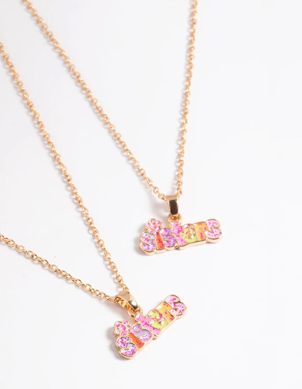 Kids Bright Sisters Necklace Pack