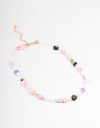 Mixed Pearl Short Necklace - link has visual effect only