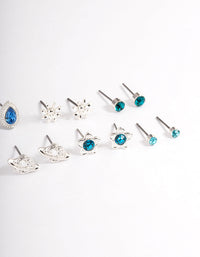 Silver Garden Celestial Earrings 8-Pack - link has visual effect only