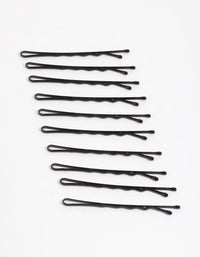 Coated Black Bobby Pin 10-Pack - link has visual effect only