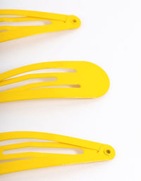 Coated Yellow Classic Snap Clip Pack - link has visual effect only