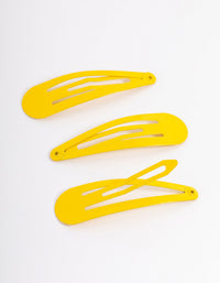 Coated Yellow Classic Snap Clip Pack - link has visual effect only