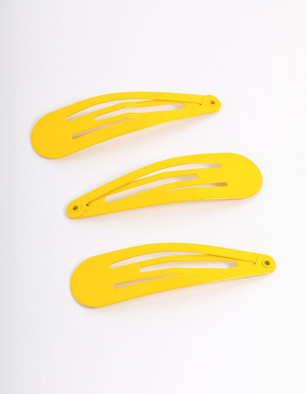 Coated Yellow Classic Snap Clip Pack