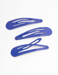 Coated Blue Classic Snap Clip Pack - link has visual effect only