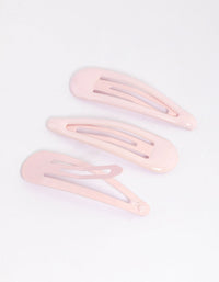 Coated Blush Bubble Snap Clip Pack - link has visual effect only