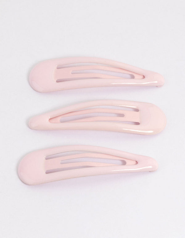 Coated Blush Bubble Snap Clip Pack
