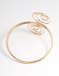 Gold Swirl Arm Cuff - link has visual effect only