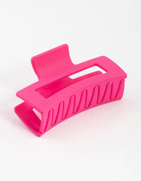 Plastic Fuchsia Box Claw Clip 8cm - link has visual effect only