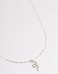 Silver Bling Snake Necklace - link has visual effect only