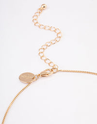 Gold Elegant Cross Necklace - link has visual effect only