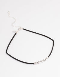 Silver Multi Sphere Choker - link has visual effect only