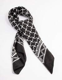 Fabric Aztec Print Scarf - link has visual effect only