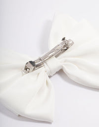 Fabric Pleated Bow Hair Clips - link has visual effect only