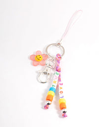 Small Flower Phone Charm - link has visual effect only