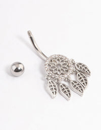 Surgical Steel Dream Cactcher Belly Ring - link has visual effect only