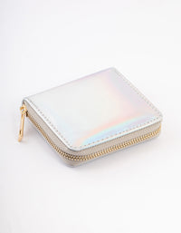 Silver Metallic Purse - link has visual effect only