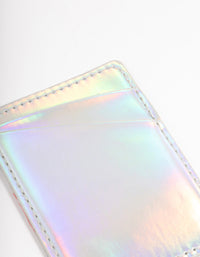 Holographic Metallic Phone Wallet - link has visual effect only