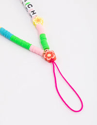Beaded Beach Babe Phone Strap - link has visual effect only