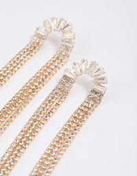 Gold Bag Cupchain Drop Earrings - link has visual effect only