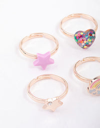 Kids Star & Sea Ring 6-Pack - link has visual effect only