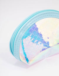 Kids Holographic Blue Large Key Chain - link has visual effect only