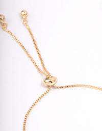 Gold Plated 555 Angel Number Bracelet - link has visual effect only