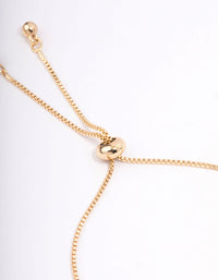 Gold Plated 777 Angel Number Bracelet - link has visual effect only