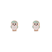 Mini Owl Stud Earrings - link has visual effect only