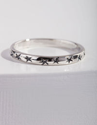 Sterling Silver Rockstar Ring - link has visual effect only