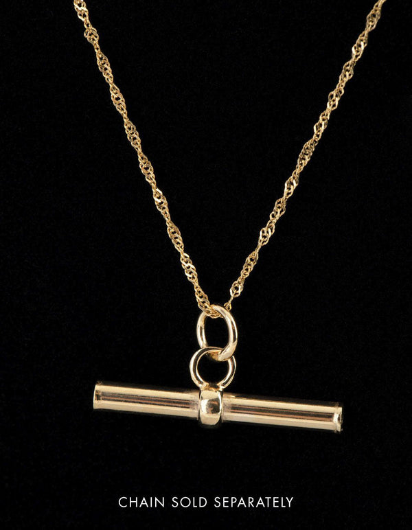 9ct Gold Fob Pendant Charm